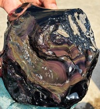 20kg Raw Natural Rainbow Obsidian Rough Reiki Stone Healing picture