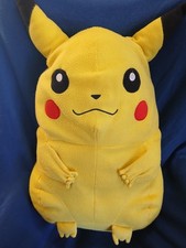 Vintage 1999 22” Pokemon Nintendo Giant Cuddle Pillow Pikachu Plush picture