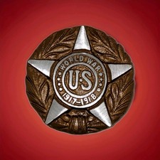 Vintage World War I 1917-18 presented by county commissioner- picture