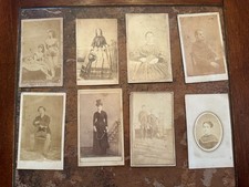 Lot of 8 Victorian Era CVD Photographs- Lot 6 picture