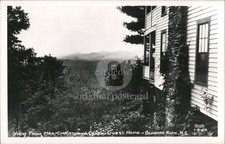 Blowing Rock, North Carolina NC View From Mrs. Christopher Clark Guest Home RPPC picture