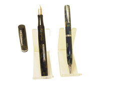 Beautiful 1930´s WATERMAN 32 Fountain Pen Flexy 14K F & Pencil - X26 picture