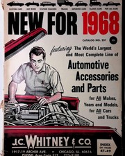 Vintage J.C. Whitney & Co. Automotive Accessories Parts Catalog No. 251 1968 picture
