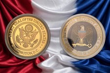 NSA National Security Agency Challenge Coin Great Seal of the USA picture