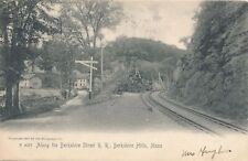 BERKSHIRES MA - Berkshire Hills Along The Berkshire Street Railroad Postcard-udb picture
