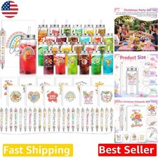 Bulk Employee Gifts 72 Pcs Rainbow Floral Cups Notebooks Pens Thank You Set picture