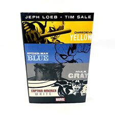 Jeph Loeb Tim Sale Yellow Blue Gray White Hardcover OHC - Omnibus Marvel Comics picture