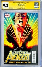 Simu Liu Signed CGC Signature Series Graded 9.8 Marvel Secret Avengers #18 picture