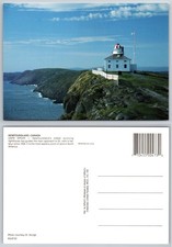 Continental Cape Spear Lighthouse Newfoundland Canada Postcard picture