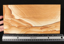 wOw BIG PICTURE Stone or SANDSTONE Slice/Slab with Display Stand Utah 970gr picture
