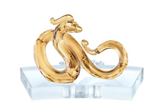 Swarovski Chinese Zodiac - Snake , Gold Tone #5416603 New in Box $629 picture