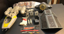 VTG Kenner Star Wars  Y-Wing MF X-Wing Vaders Tie Fighter PARTS PIECES TLC Lot picture