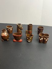 Vintage Lipper Mann Japan What'll Ya Have Bar Jigger Set 8pc Complete MCM picture