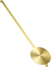 Quartz Wall Clock Pendulum Replacement (Gold) picture