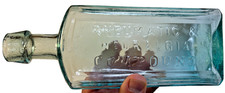 Antique Gardiner's Rheumatic Neuralgia Boston Massacheusetts Bottle Applied Top picture
