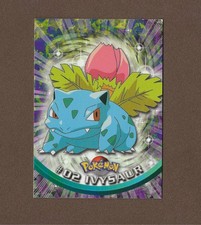 1999 TOPPS POKEMON CARD #02 IVYSAUR - TV ANIMATION EDITION NM picture