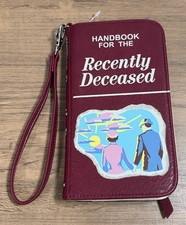 Loungefly Beetlejuice Handbook For The Recently Deceased Tech Wallet Wristlet picture