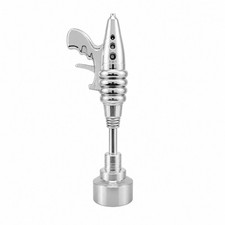 ULTRA RARE 1-of-1 Chrome Ray Gun Carb Cap Tool Custom Finish Titanium picture