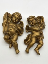Set (2) Vtg Homco Angel Cherubs 10