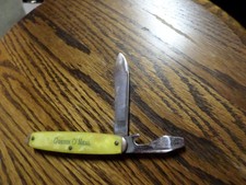Vintage Y & B Cigars - 2 Blade Pocket Knife. Made in USA. picture