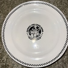 Warner Bros ACME HOMEWORKS Bugs Bunny Retro Vintage Good Food Dinner Plate- Set picture