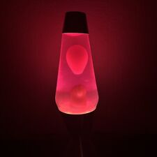 Vintage Motion and Glitter Lava Lamp - 5200 - 16” Tall - Silver / Pink - Works picture