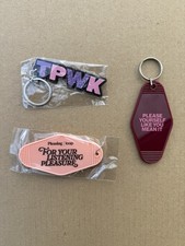 3 Harry Styles NYC Pleasing Pop-Up Shop Keychains picture