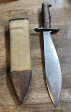 RARE WW1 Springfield Armory Bolo Fighting Knife ordnance bomb  