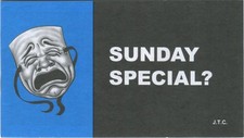 New OOP Sunday Special? Chick Publications Tract - Jack picture