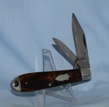 RARE VINTAGE KA BAR BONE JACK KNIFE