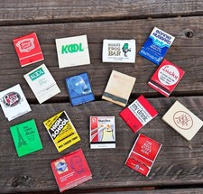 Vintage Matchbook Lot 16 Advertising Kool Winston Hugos Frog Bar Palo Alto Club picture