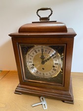 1973 Howard Miller Barwick Triple-Chime Mantel Clock -Hermle 1050-020 -with key picture