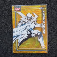2026 Topps Chrome Marvel Comics Moon Knight /50 Gold Wave Refractor /50 picture