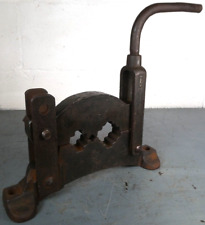 Antique Specialty Blacksmith Extrude Swage Adjustable Vise Clamp Tool marked N37 picture