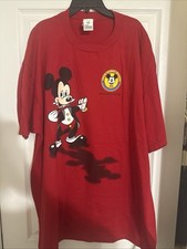 Disney Special Disneyana 1995 Convention XL Red T Shirt Vintage Tee w/ Tag picture