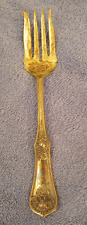 Vintage Decorative Ornate Oxford Silver Plate Co. Serving Fork cold meat picture