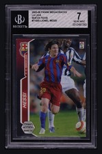 Panini Megacracks 2005-06 New Token #71 BIS Lionel Messi F.C. Barcelona BGS 7 picture