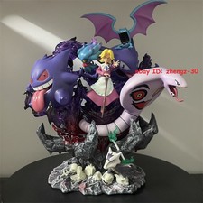 H32CM Gengar Agatha Statue Painted Figure Anime Model GK Collectible Xmas Gift picture