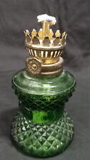 Vintage Green Oil Lamp Diamond Point - Hong Kong picture