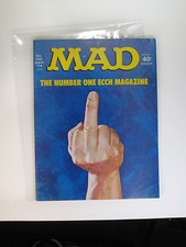 MAD Magazine No. 166 April 1974 Middle Finger (banned issue) VG/F picture