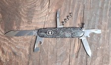 Beautiful Victorinox Spartan SAK w/ Black Topo Scales, Brand New/Never Used  picture