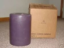 Partylite LAVENDER 3-wick candle  6 X 8  IN ORIGINAL BOX picture