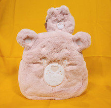 Care Bears Skinny Dip Pale Pink Plush Furry Cosplay Mini Backpack Coin Bag Set picture