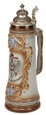Vintage Gerz German Beer Stein 2L 16.5