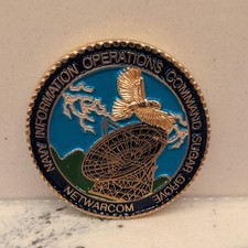 Navy Information Operations Command Sugar Grove Netwarcom Challenge Coin picture