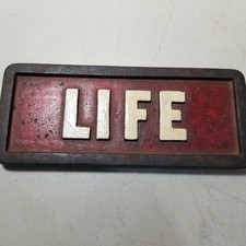 1940s Life Magazine Cast Iron Paperweight picture