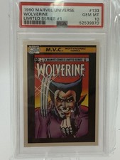 Wolverine PSA 10 - 1990 Marvel Universe Wolverine #1 PSA 10 GEM MINT picture