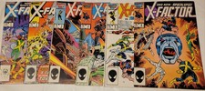 X-Factor Lot #1 - #6 1st Cameo & Appearance Apocolypse Keys Marvel 1986. picture