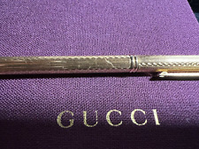 Gucci Pen Sphere Gold Guillocchè Mini Purse Rare Vintage picture