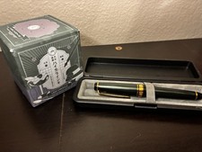 Sailor Pro Gear Slim Four Seasons: Manyou - Metallic Green w/ ink and converter picture
